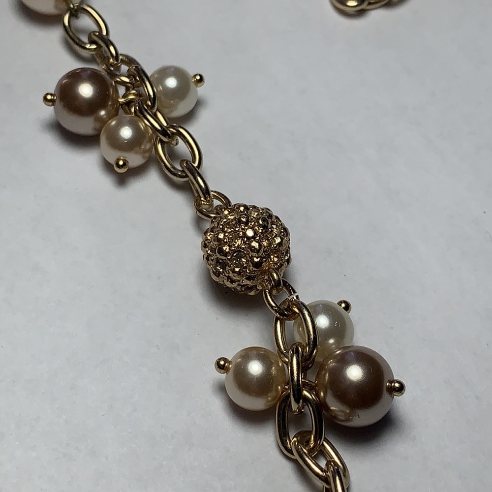 Anne Klein Long Gold Necklace - Picture 2 of 6